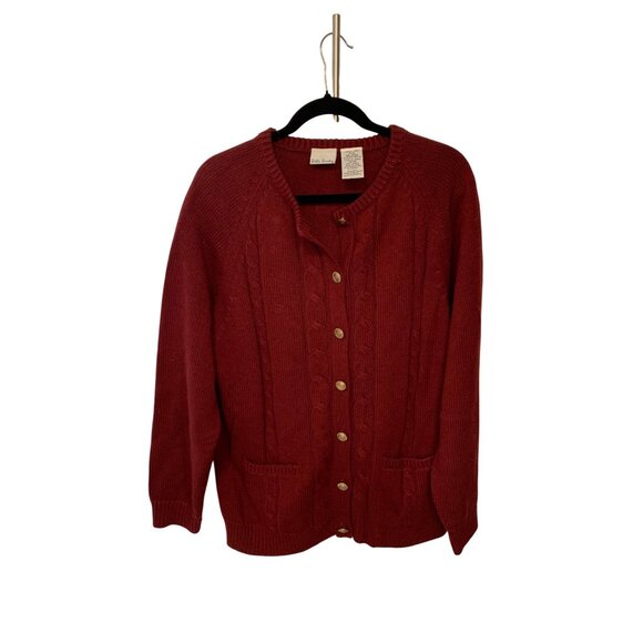 Bobbie Brooks Sweaters - Vintage Y2k Bobbie Brooks Womens Size Large Grandmacore Sweater Cardigan Button